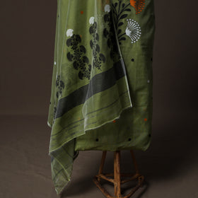 Phulia Jamdani Silk Cotton 2pc Unstitched Dress Material Kurta Set 22