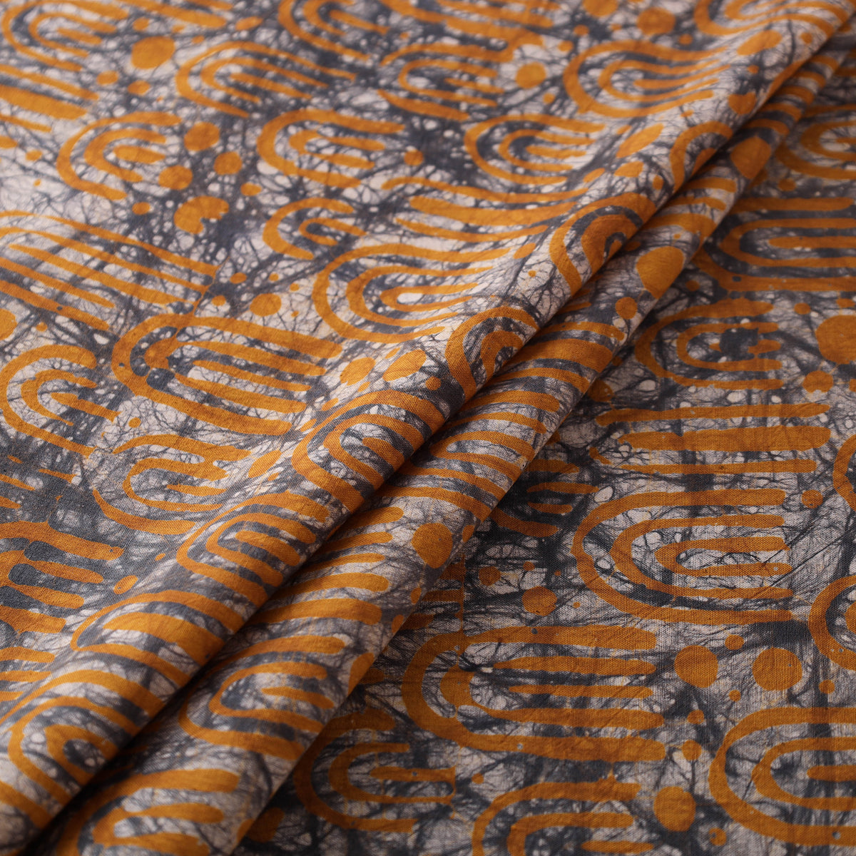Kutch Hand Batik Print Pure Cotton Fabric 10