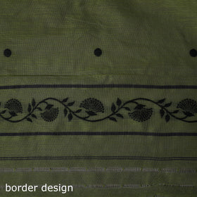 Phulia Jamdani Silk Cotton 2pc Unstitched Dress Material Kurta Set 22