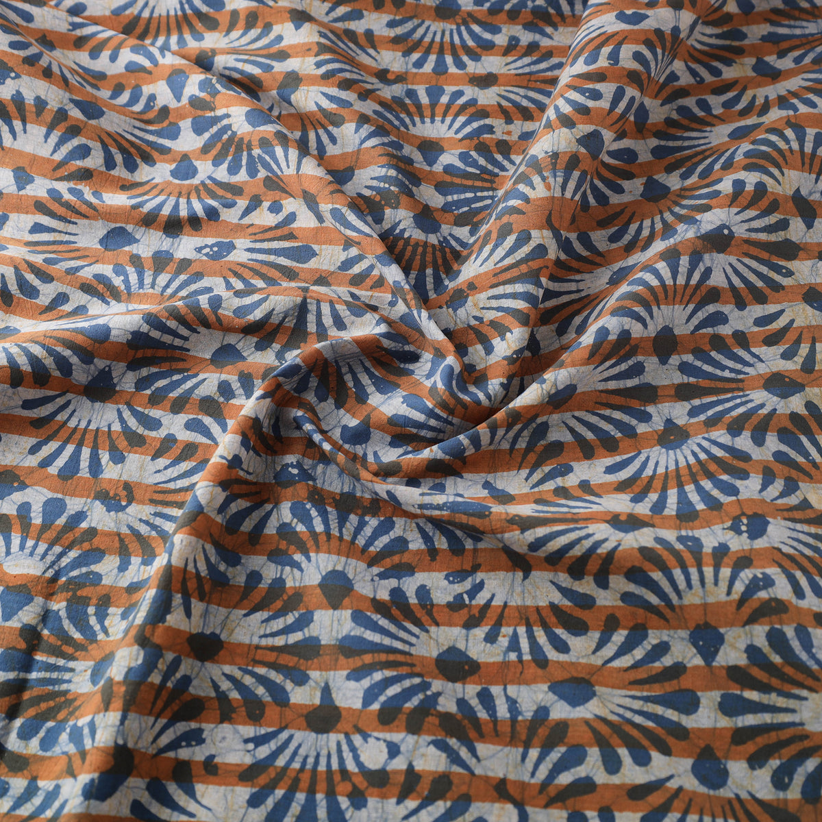 Kutch Hand Batik Print Pure Cotton Fabric 15