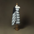 Grey - Pochampally Ikat Weave 3pc Cotton Unstitched Dress Material Suit Set 70