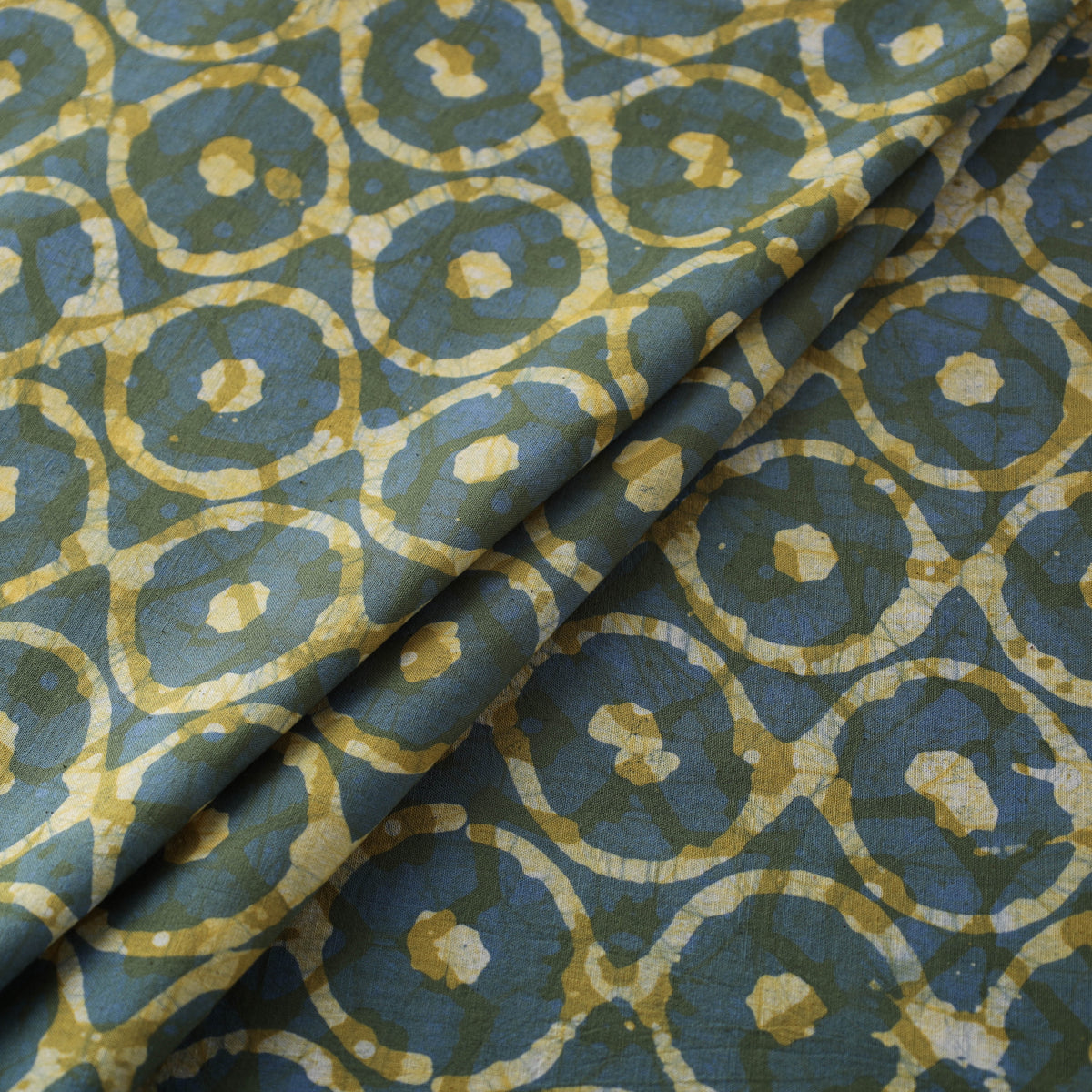 Kutch Hand Batik Print Pure Cotton Fabric 20