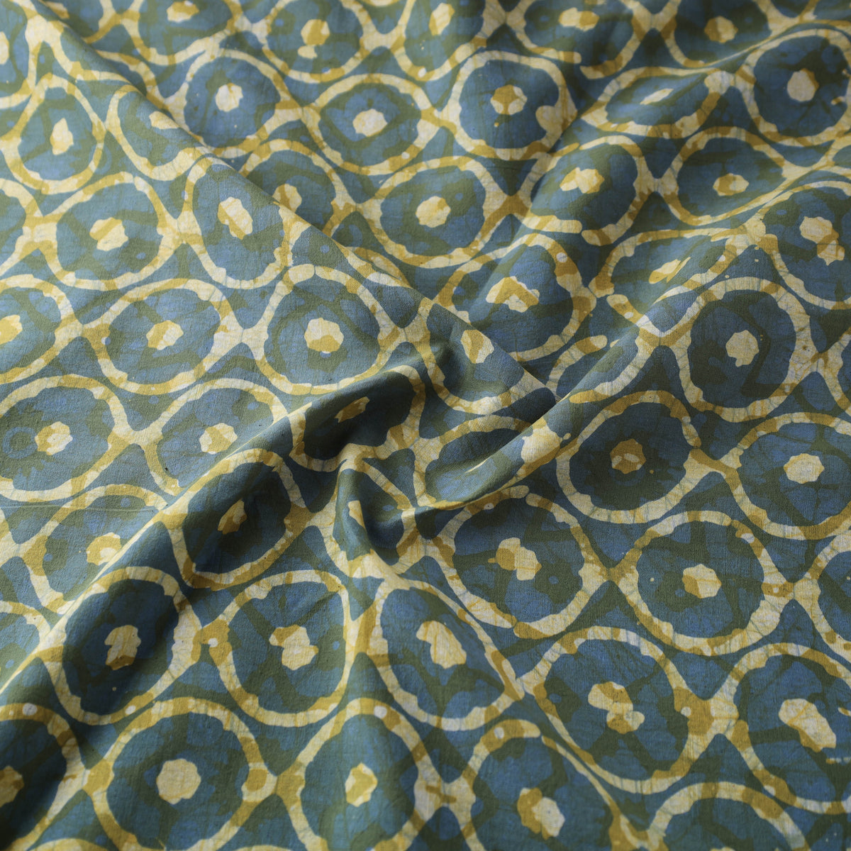 Kutch Hand Batik Print Pure Cotton Fabric 20