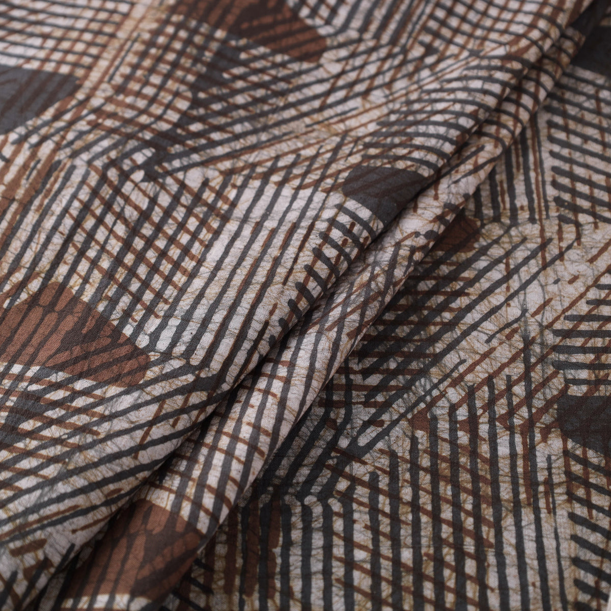 Kutch Hand Batik Print Pure Cotton Fabric 23