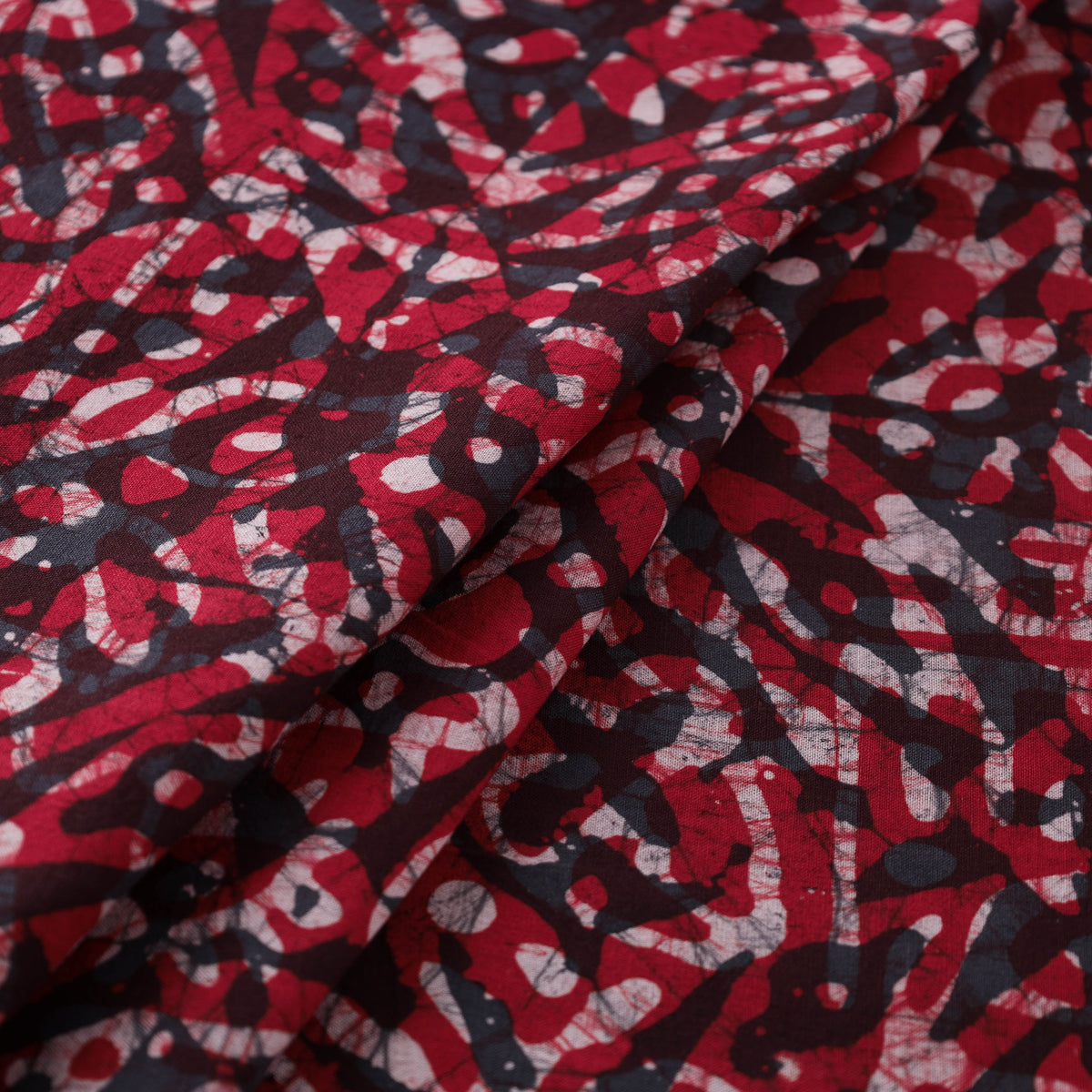 Kutch Hand Batik Print Pure Cotton Fabric 24