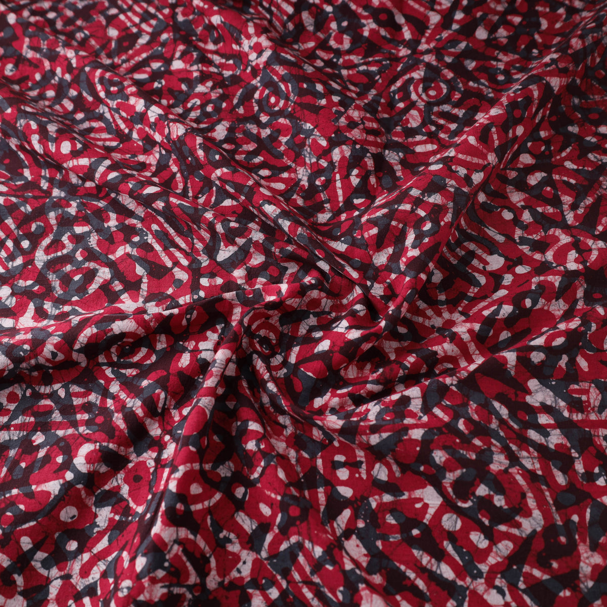 Kutch Hand Batik Print Pure Cotton Fabric 24