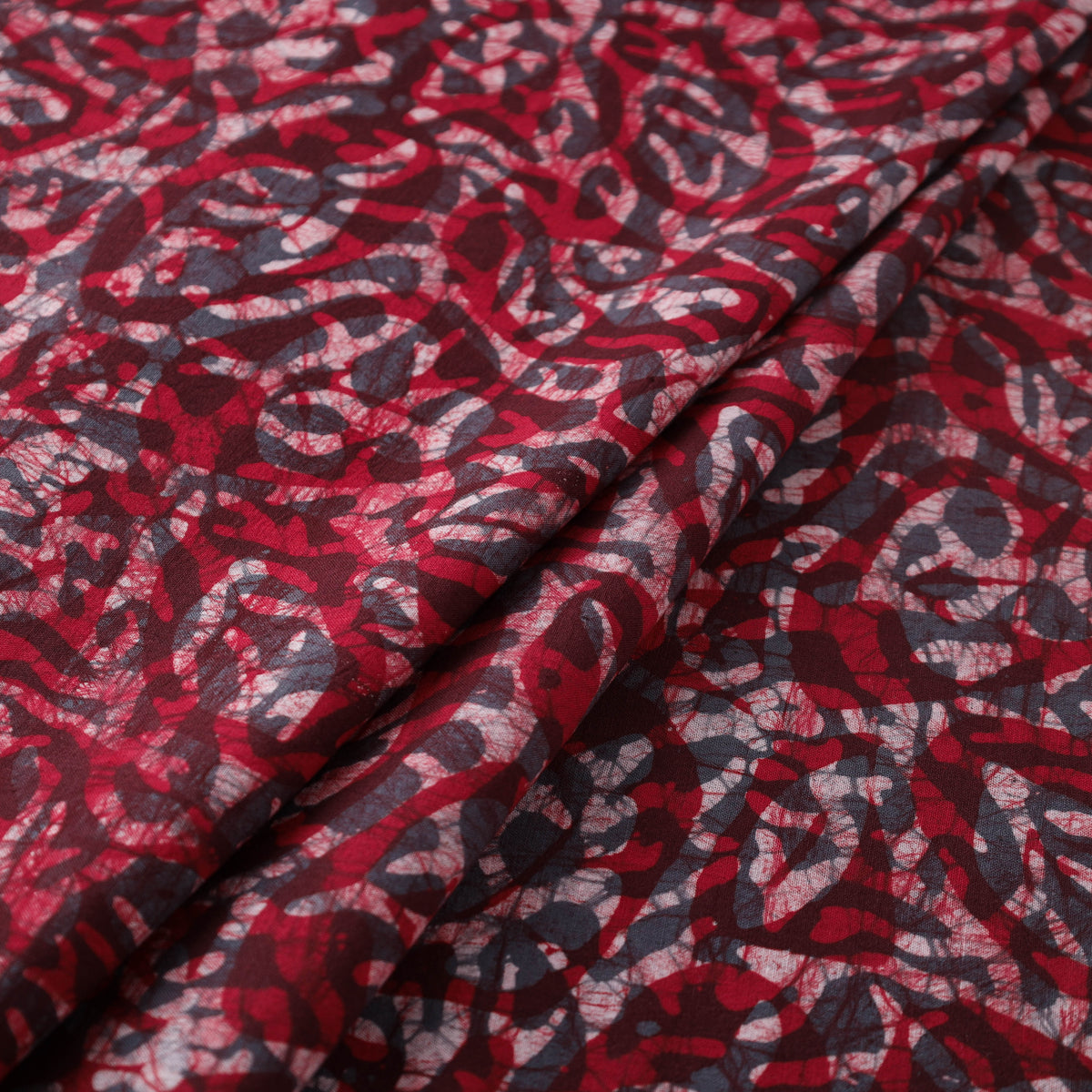 Kutch Hand Batik Print Pure Cotton Fabric 25