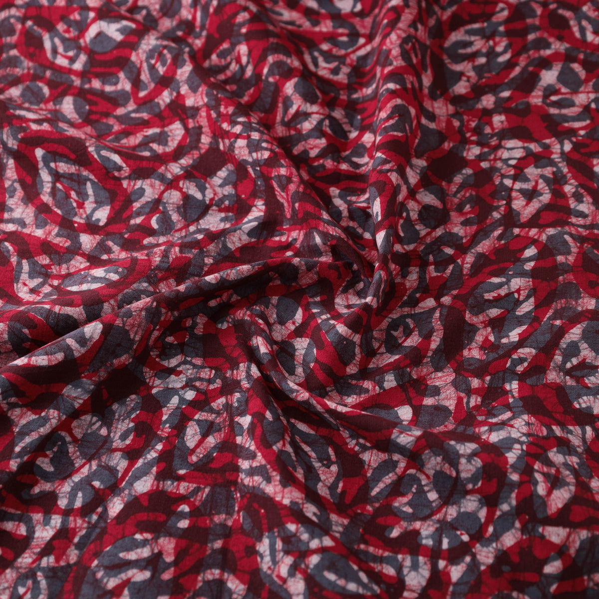 Kutch Hand Batik Print Pure Cotton Fabric 25