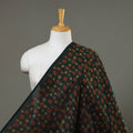  Natural Dyed Chanderi Silk Akola Print Fabric 