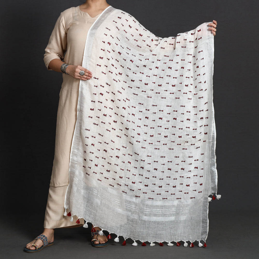 embroidery dupatta