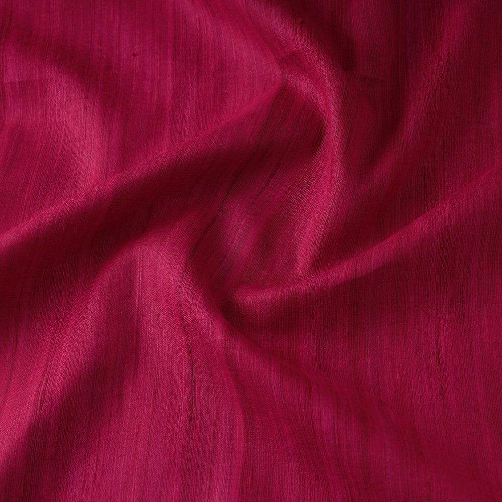 Pink - Authentic Handwoven Tussar Silk Bhagalpuri Fabric 05