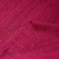 Pink - Authentic Handwoven Tussar Silk Bhagalpuri Fabric 05