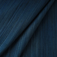 Blue - Authentic Handwoven Tussar Silk Bhagalpuri Fabric 08