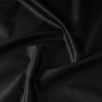 Black - Handloom Tussar Silk Cotton Fabric from Vidarbha 06