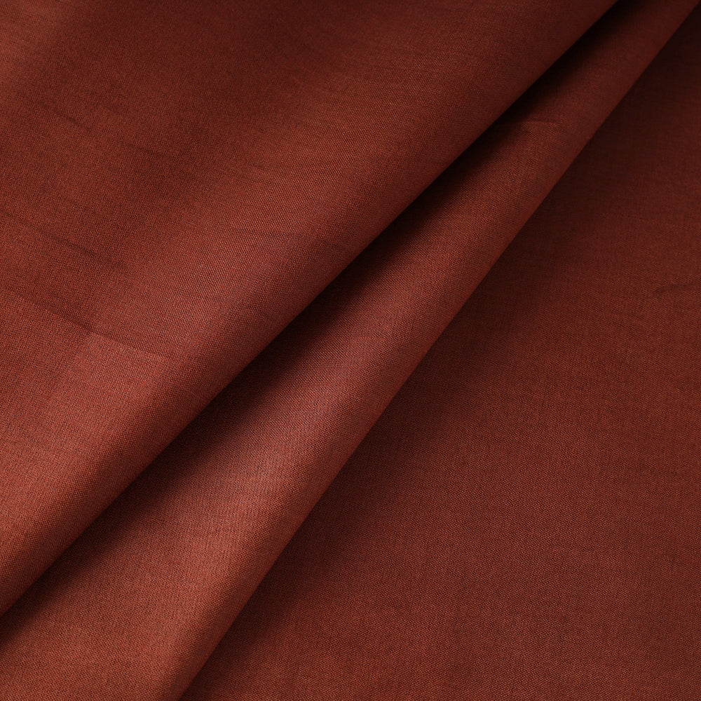 Red - Handloom Tussar Silk Cotton Fabric from Vidarbha 11