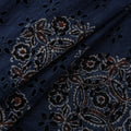 Natural Dyed Ajrakh Hand Block Print Cotton Hakoba Fabric 63