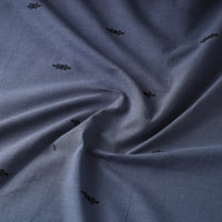 Blue - Prewashed Cotton Jacquard Fabric 06