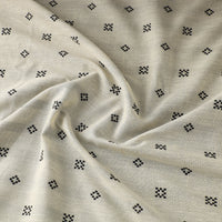 White - Prewashed Cotton Jacquard Fabric 11