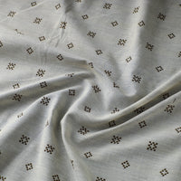 White - Prewashed Cotton Jacquard Fabric 12