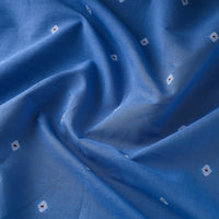 Blue - Prewashed Cotton Jacquard Fabric 15