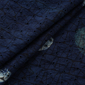 Natural Dyed Ajrakh Hand Block Print Cotton Hakoba Fabric 71