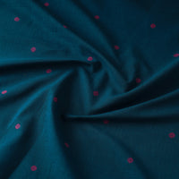 Blue - Prewashed Cotton Jacquard Fabric 18