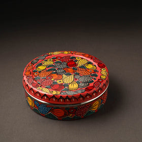  Bengal Patua Handpainted Stainless Steel Casserole