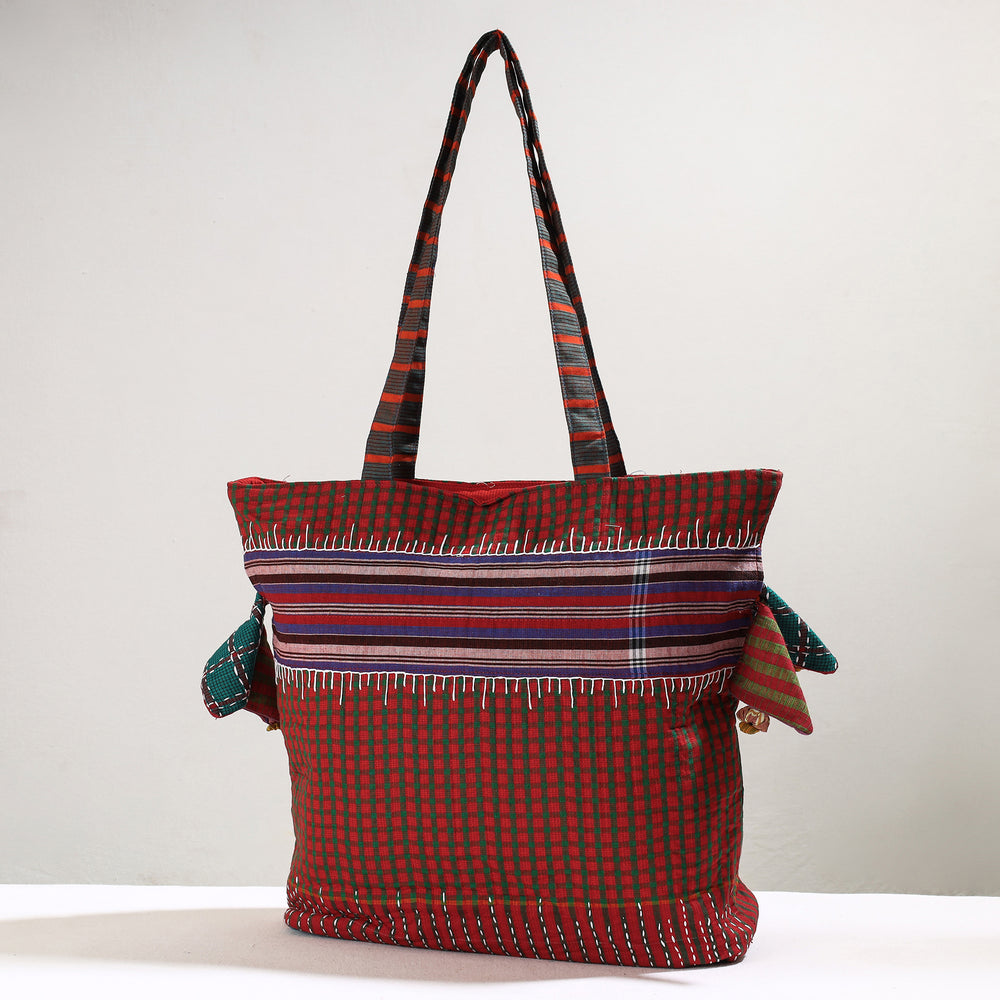 kantha tote bag