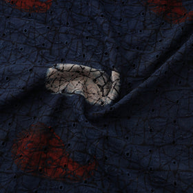 Natural Dyed Ajrakh Hand Block Print Cotton Hakoba Fabric 72