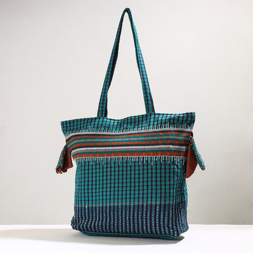 kantha tote bag