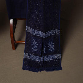 Bagh Hand Block Print Cotton 3pc Unstitched Dress Material Suit Set 32