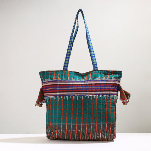 kantha tote bag