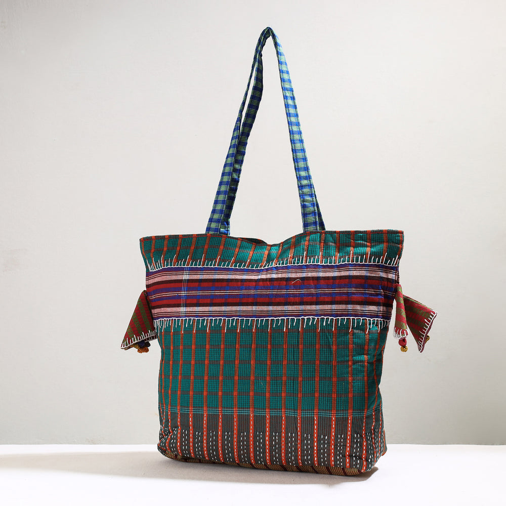 kantha tote bag