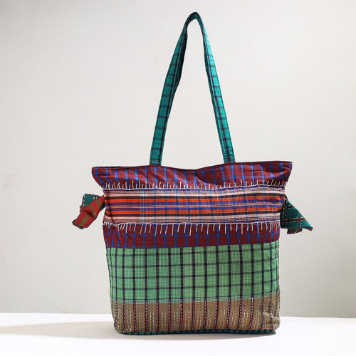 kantha tote bag