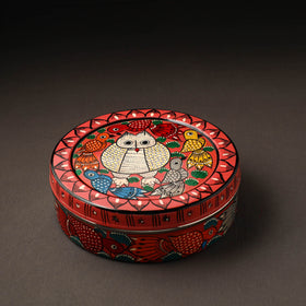  Bengal Patua Handpainted Stainless Steel Casserole