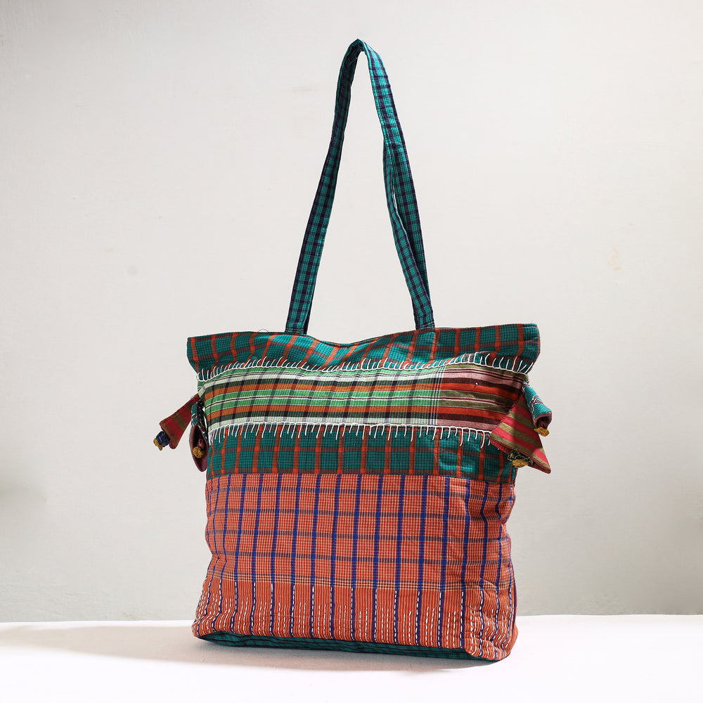 kantha tote bag