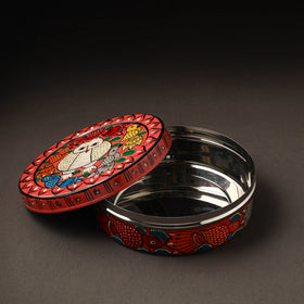  Bengal Patua Handpainted Stainless Steel Casserole