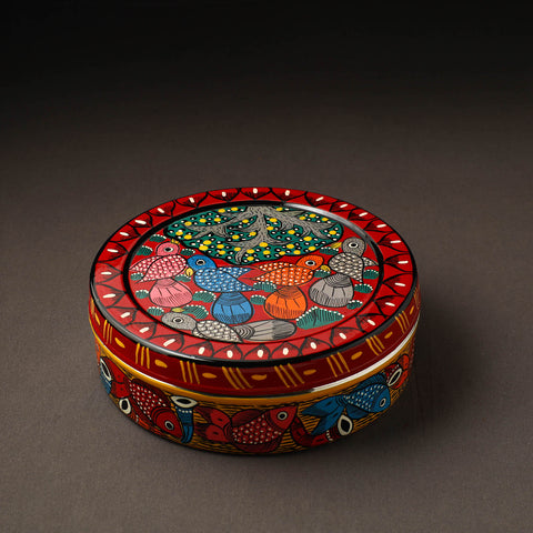  Bengal Patua Handpainted Stainless Steel Casserole