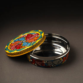  Bengal Patua Handpainted Stainless Steel Casserole