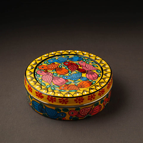  Bengal Patua Handpainted Stainless Steel Casserole