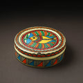  Godna Madhubani Handpainted Stainless Steel Casserole