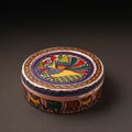  Godna Madhubani Handpainted Stainless Steel Casserole
