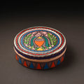  Godna Madhubani Handpainted Stainless Steel Casserole
