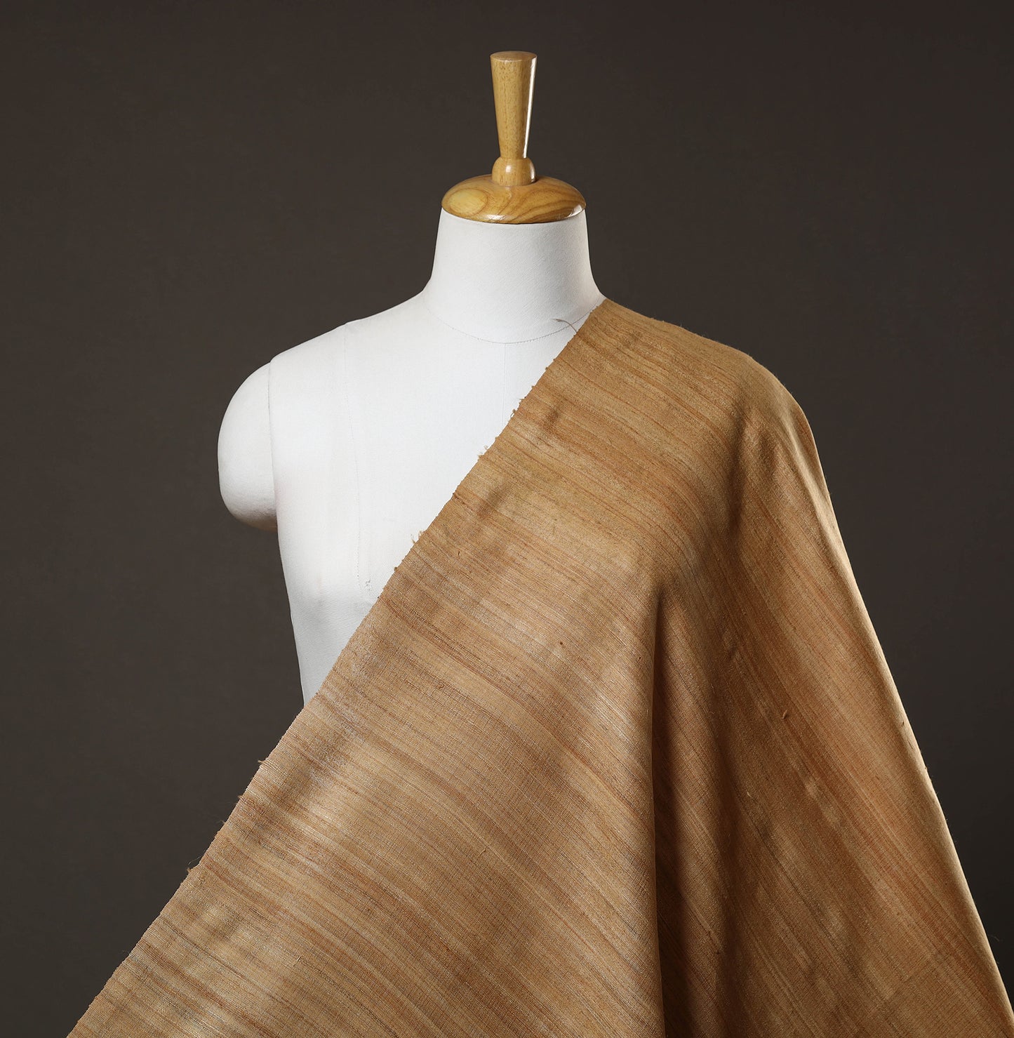 Authentic Handwoven Tussar Silk Bhagalpuri Fabric 16