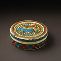  Godna Madhubani Handpainted Stainless Steel Casserole