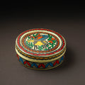  Godna Madhubani Handpainted Stainless Steel Casserole