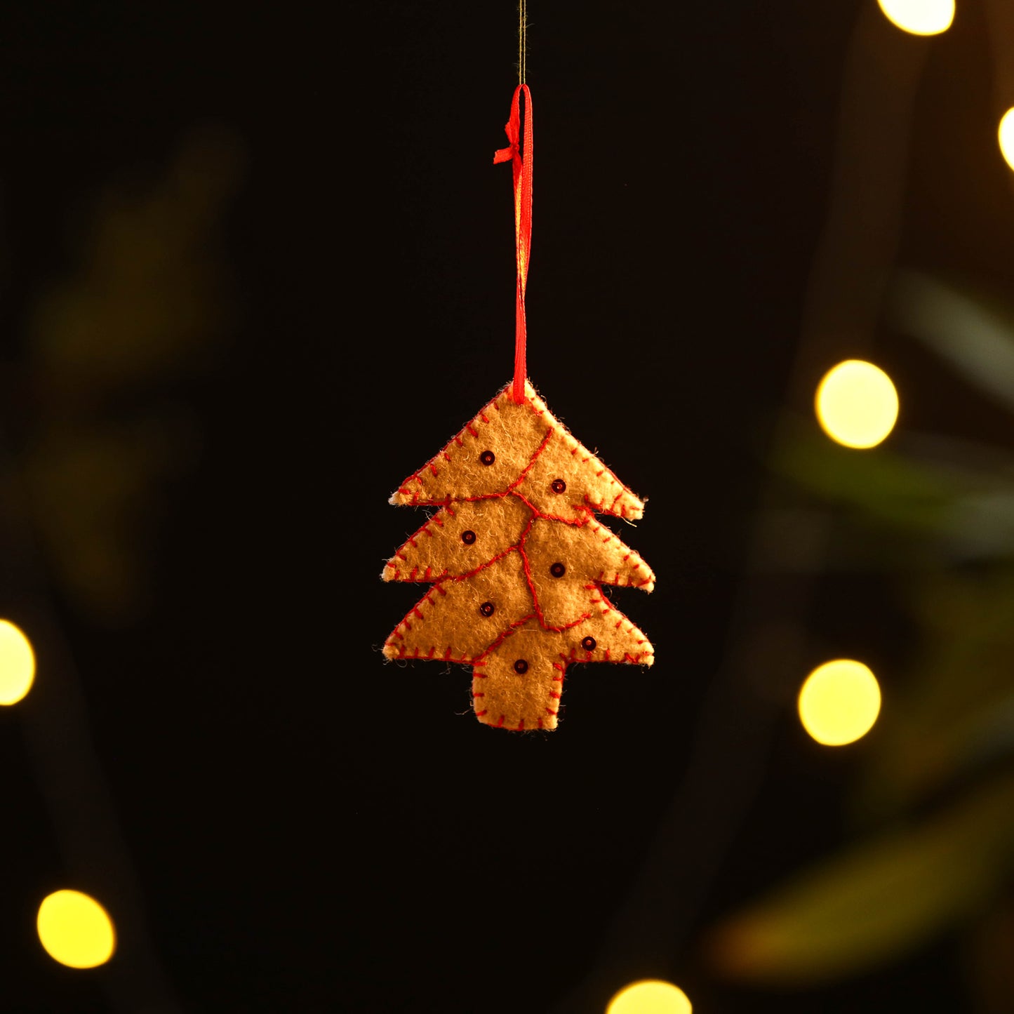 Tree - Handmade Felt Christmas Ornament