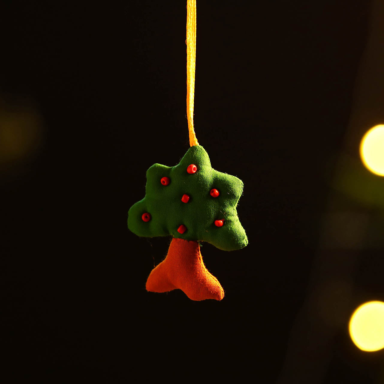 Tree - Handmade Fabart Christmas Ornament