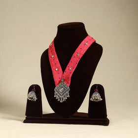 Buy Fabart German Silver Necklace Set 