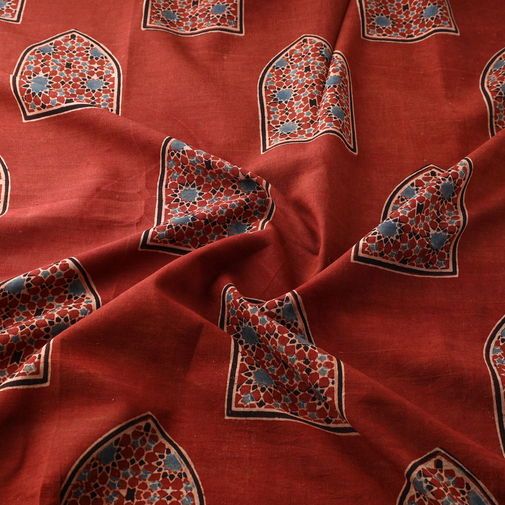 Pure Cotton Ajrakh Print Fabric 11